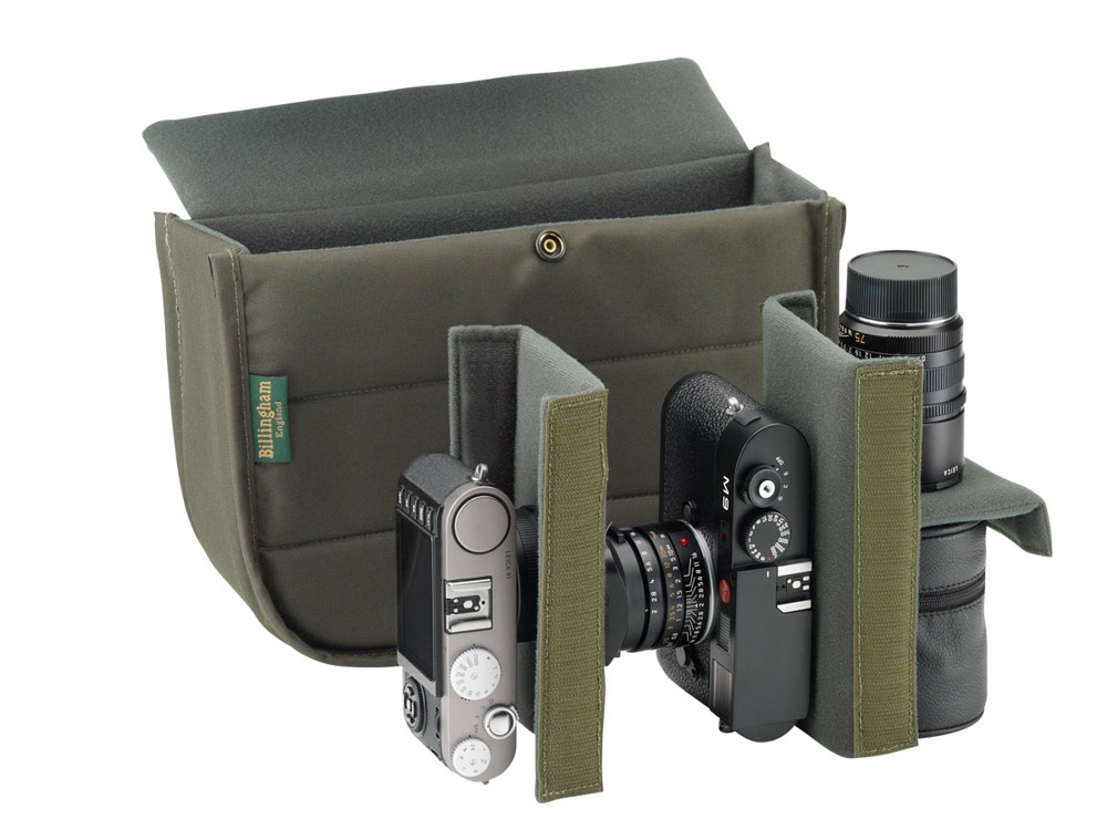 Túi máy ảnh Billingham Hadley Small - Sage Fibrenyte | Chính hãng - cấu hình hộp sạc