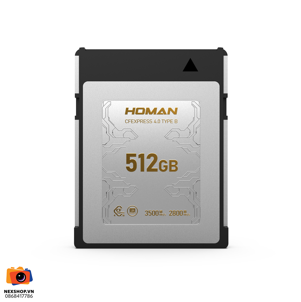 Thẻ Nhớ Homan CFexpress 4.0 512GB – Type B | Chính Hãng
