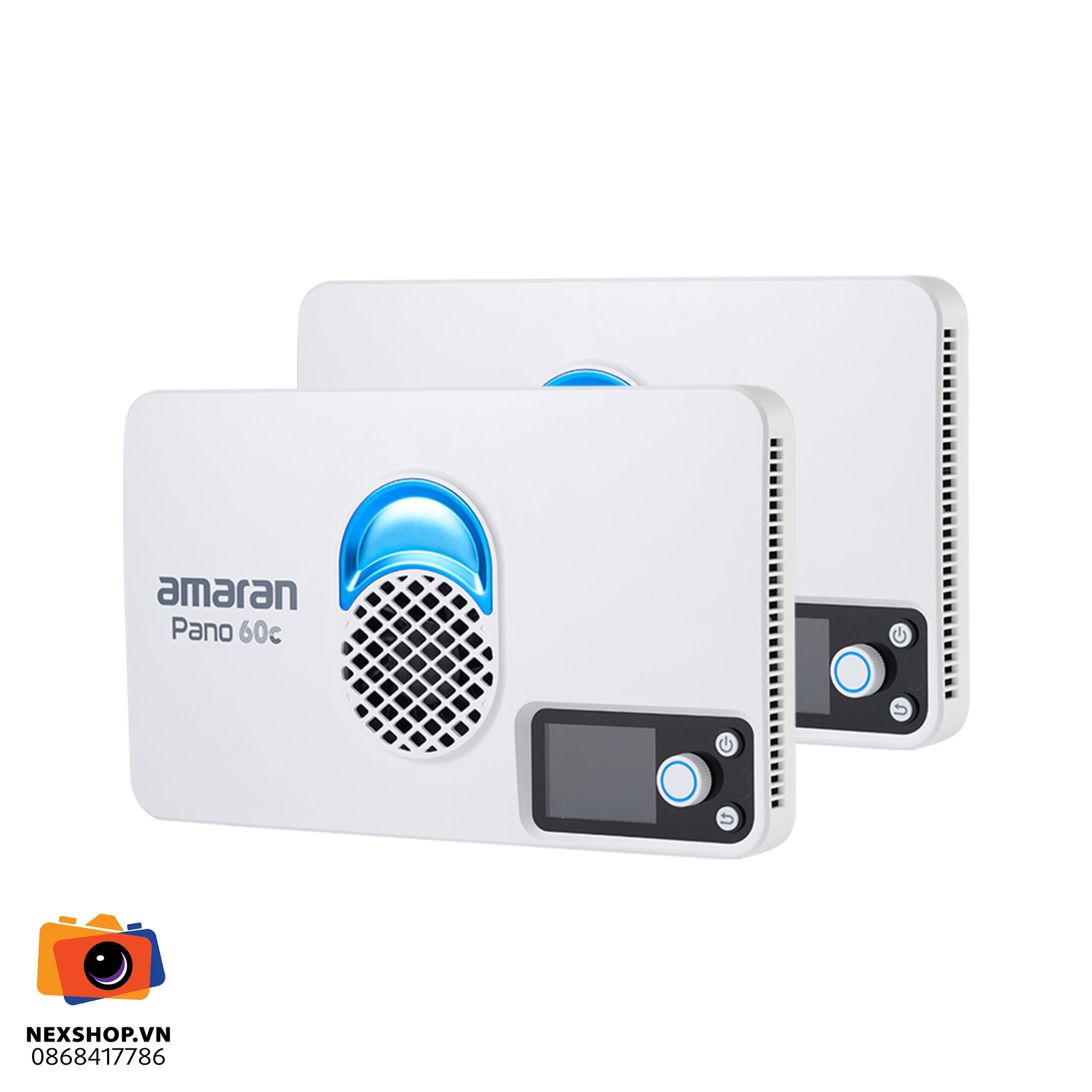 Đèn amaran Pano 60c 2-Light Kit (White) | Chính Hãng