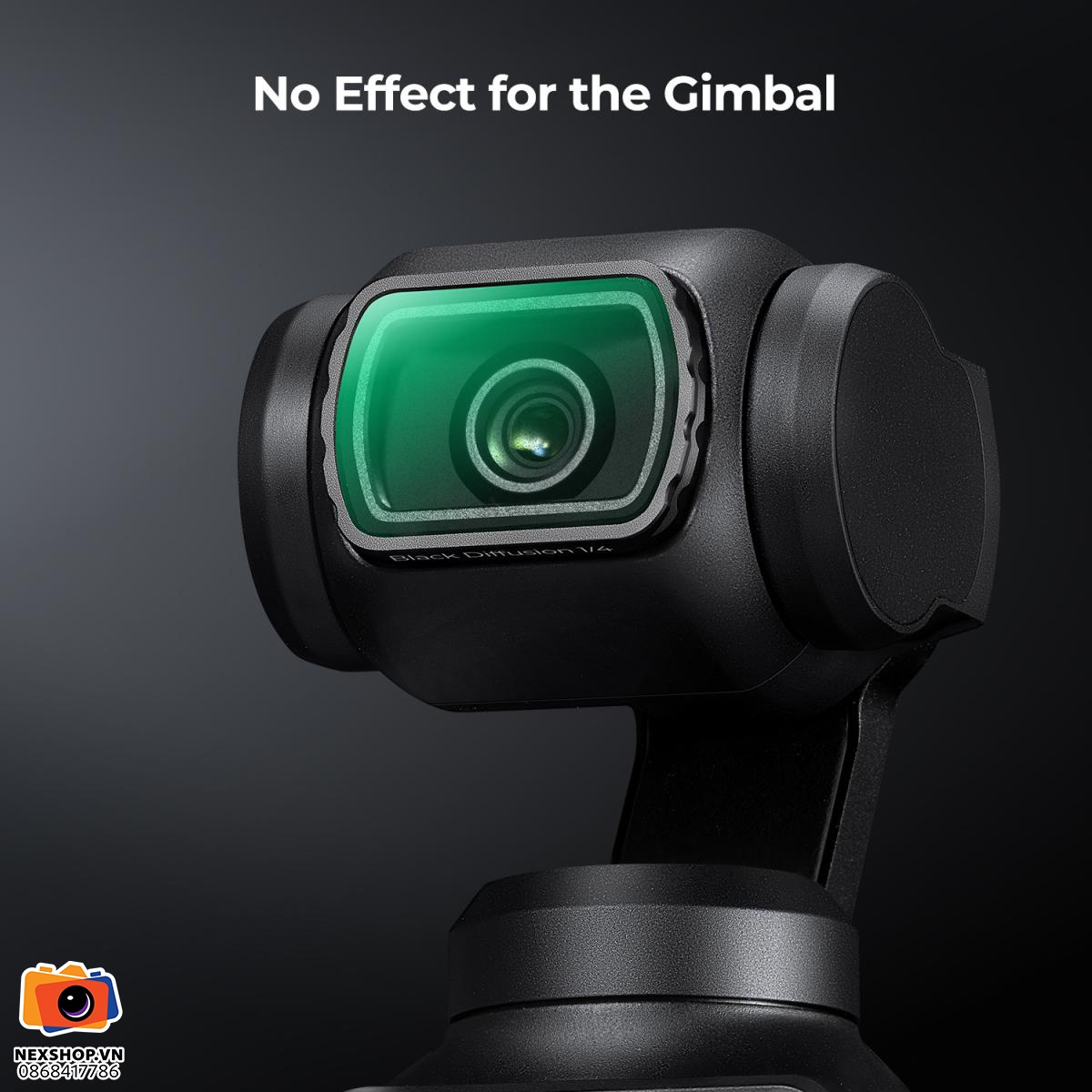 Kính lọc KNF concept Black Mist 1/4 cho DJI Osmo Pocket 3