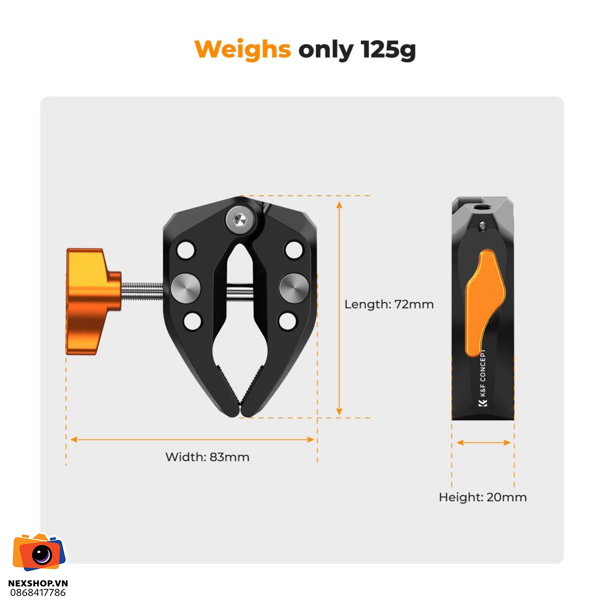 KNF Concept MS15 Super Clamp (2.4