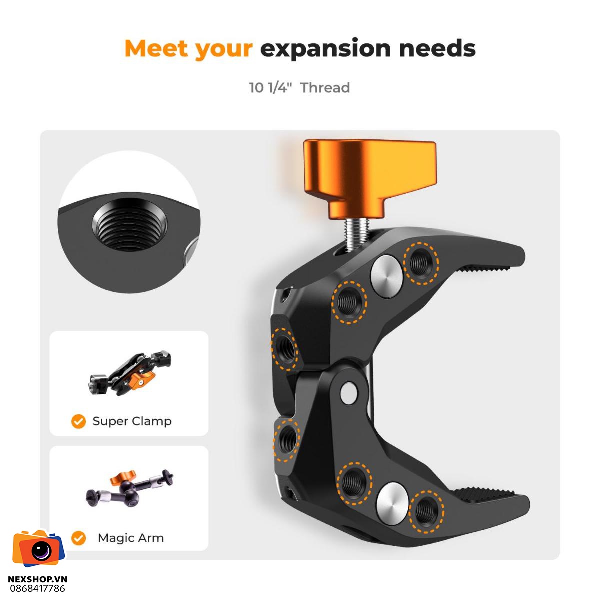 KNF Concept MS15 Super Clamp (2.4