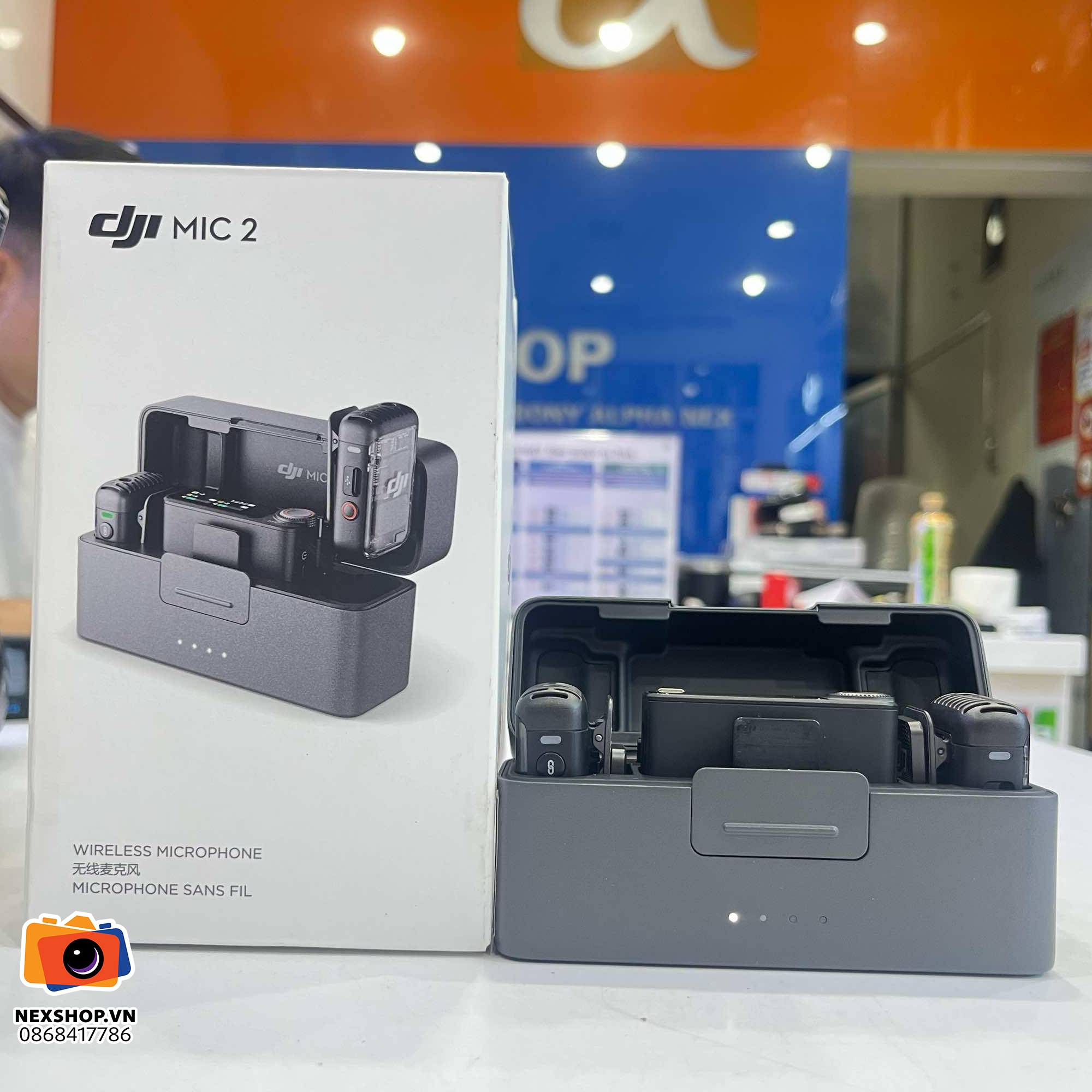 DJI mic 2 | Hàng chính hãng - Bản đôi | Hàng Demo | Hàng chính hãng