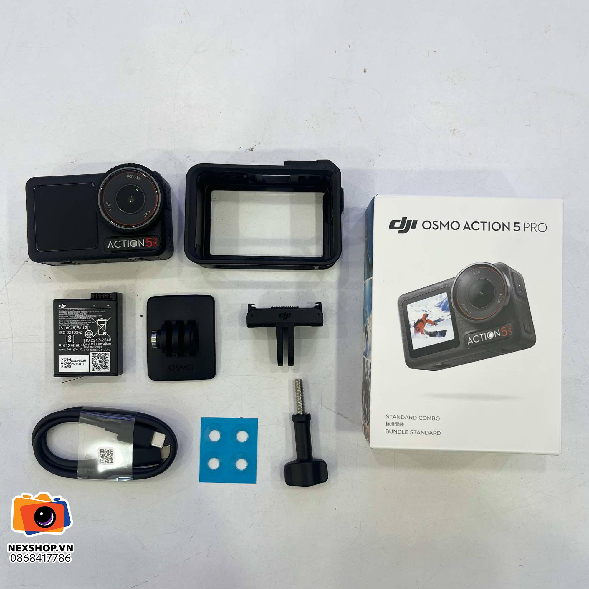DJI Osmo Action 5 Pro Standard Combo | Likenew | Chính hãng