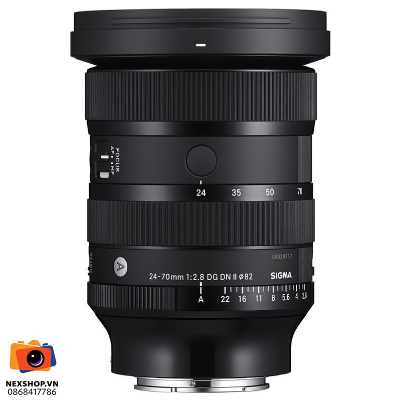 Ống kính Sigma 24-70mm F/2.8 DG DN II Art ngàm Sony L | Chính hãng