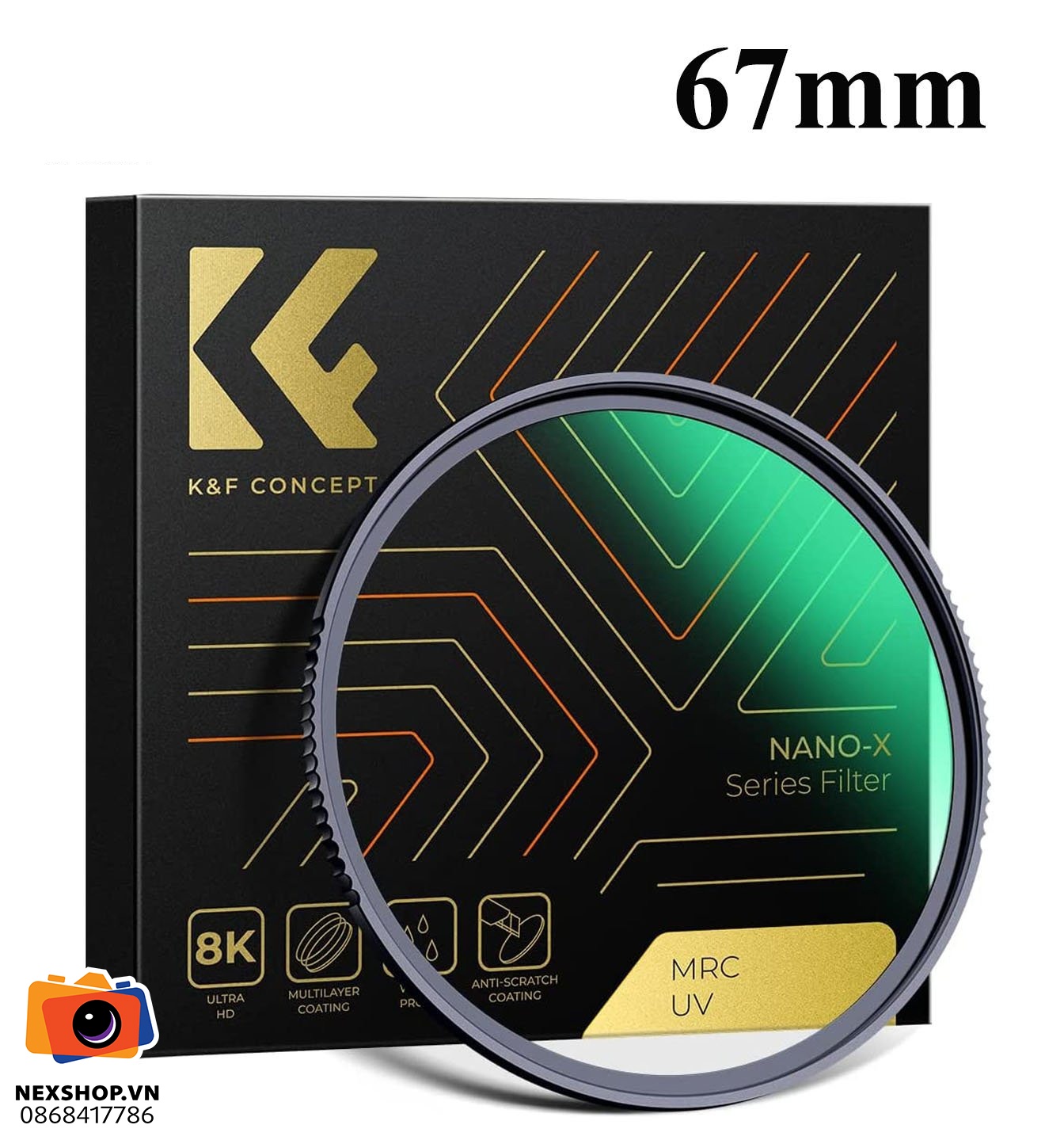 Kính lọc Filter KNF Concept Nano-X MC UV Protection | 67mm