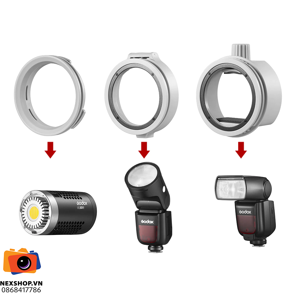 Tản sáng Dome Godox ML - CD15 | Chính Hãng
