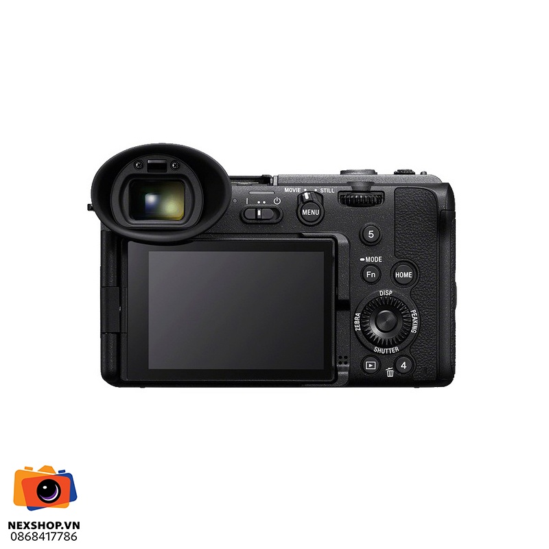 Máy quay phim Sony FX2 Body | Chính hãng - mặt sau và phụ kiện đi kèm