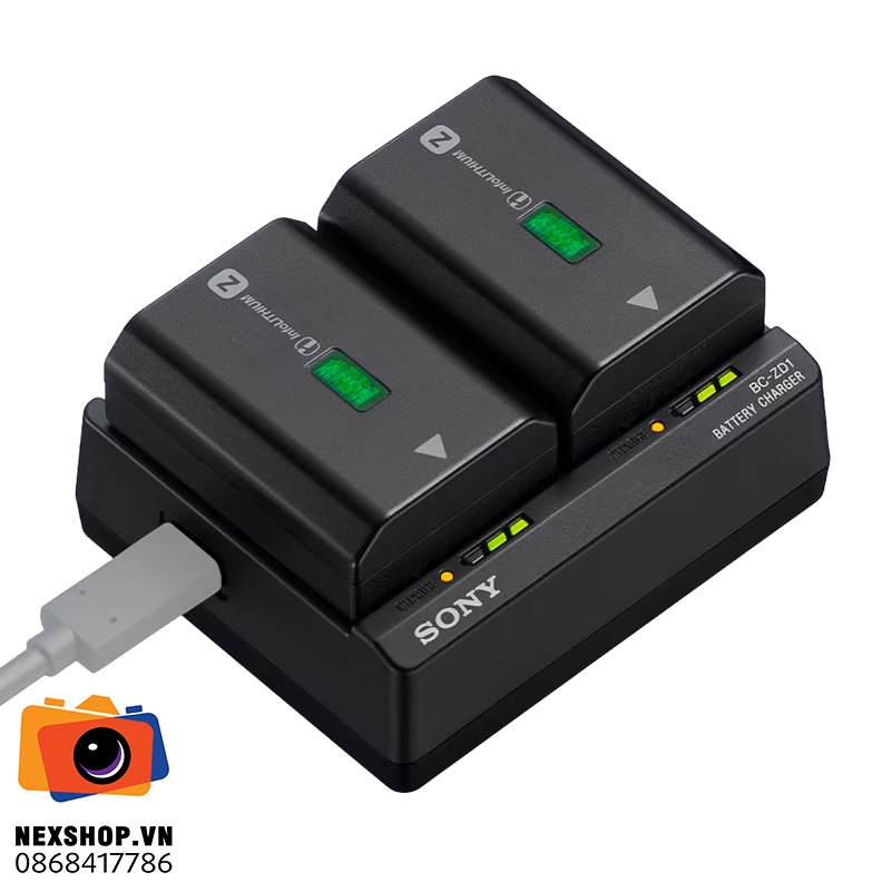 Bộ sạc đôi pin dòng Z BC-ZD1//Q CE7