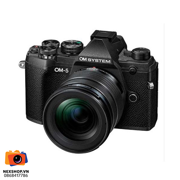 Máy ảnh OM System OM-5 12-45mm F4.0 PRO II Kit | Black | Chính hãng