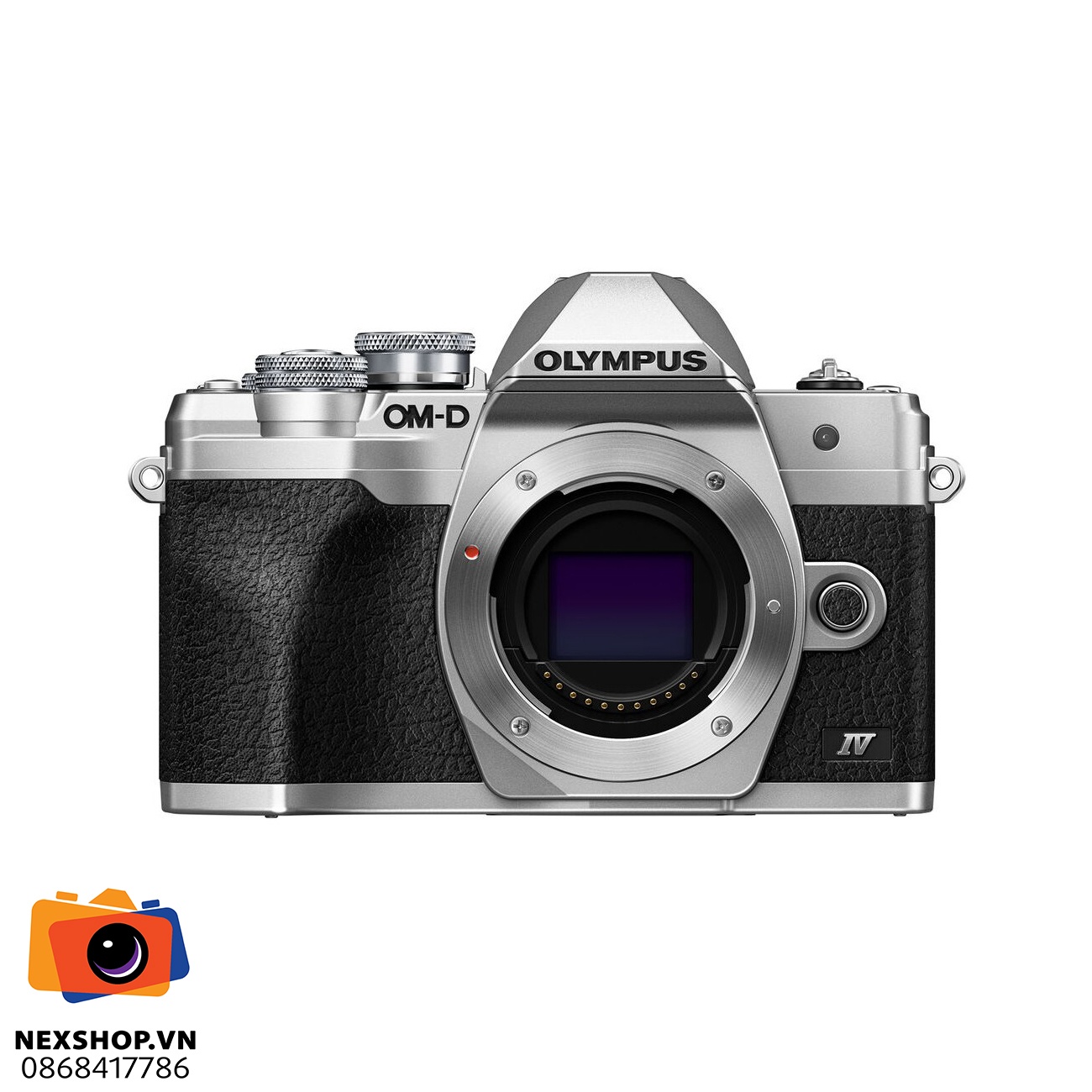 Máy ảnh OM System OM-D E-M10 MarkⅣ Body | Silver | Chính hãng