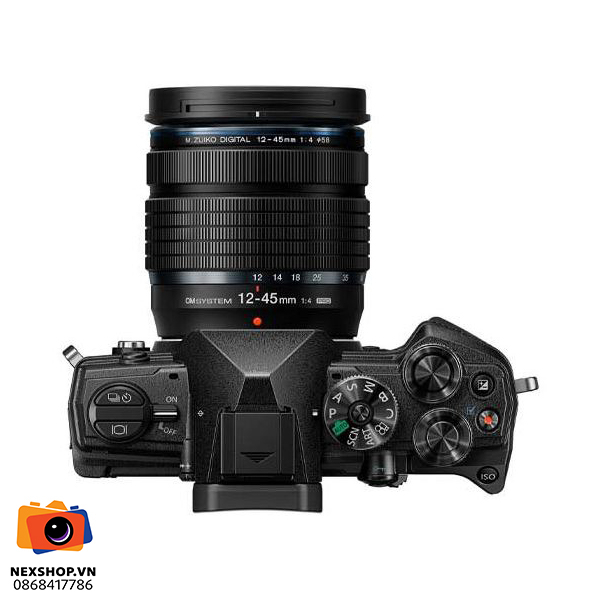 Máy ảnh OM System OM-5 12-45mm F4.0 PRO II Kit | Black | Chính hãng