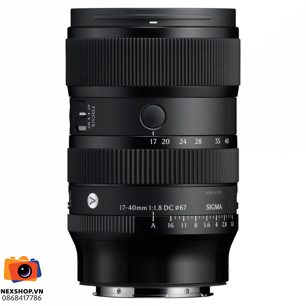 Ống kính Sigma 17-40mm F1.8 DC Art ngàm L | Hàng chính hãng