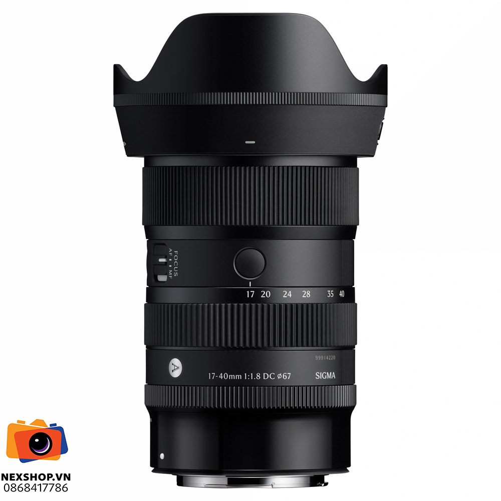 Ống kính Sigma 17-40mm F1.8 DC Art ngàm Canon RF | Chính hãng