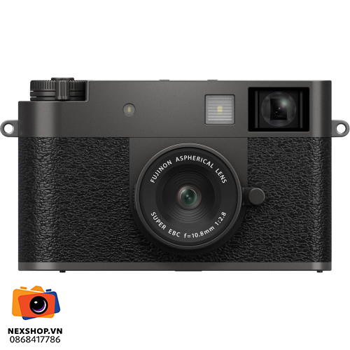 Máy Ảnh Fujifilm X Half | Charcoal Silver | Chính Hãng - thiết kế và phụ kiện