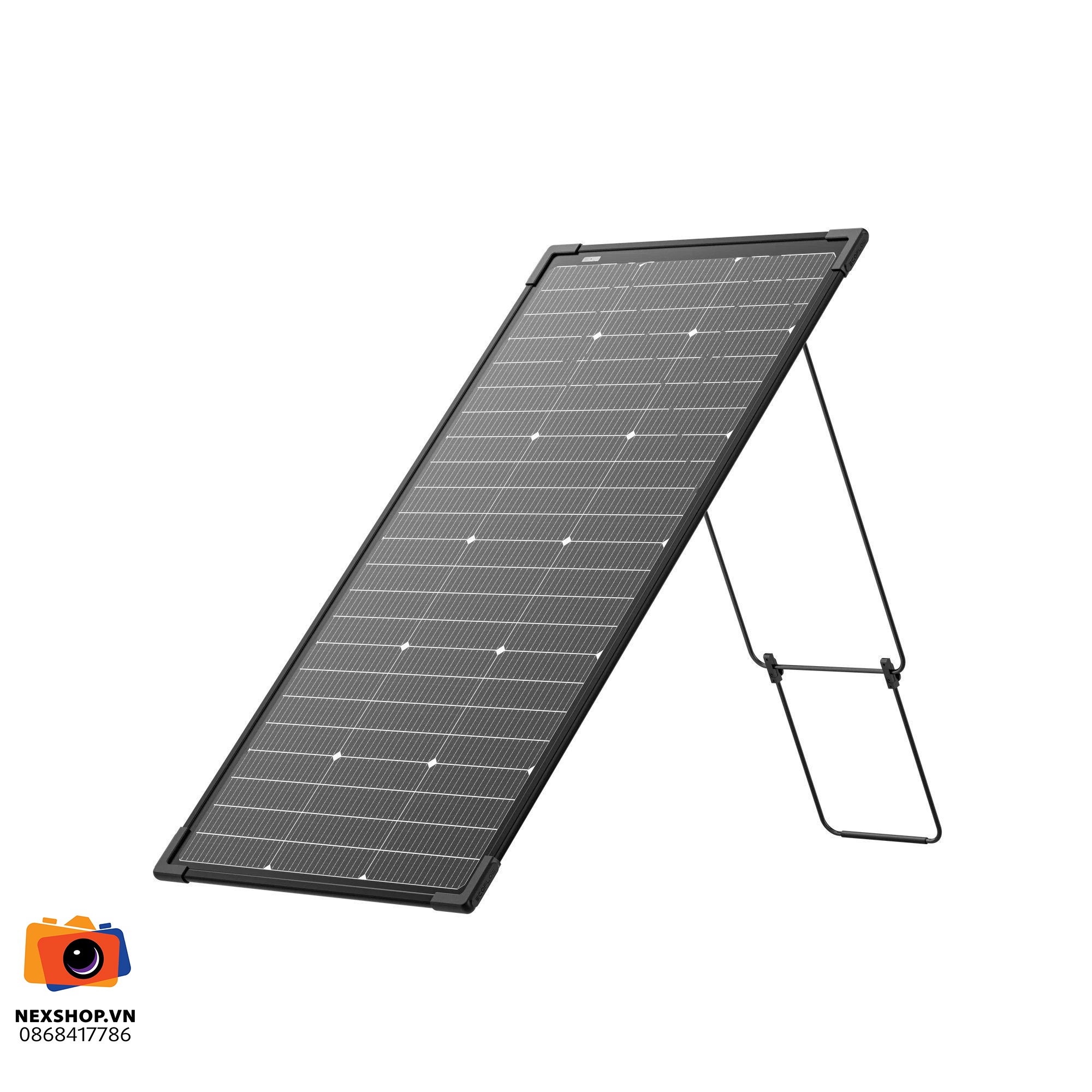 Tấm pin EcoFlow 125W Bifacial Modular với chân đế tích hợp