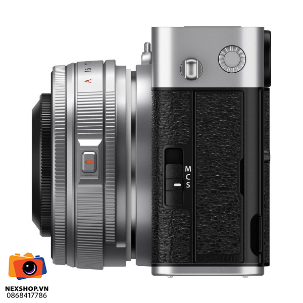 Máy ảnh FUJIFILM X-E5 với ống kính XF23mm F2.8 | Màu Bạc | Hàng chính hãng