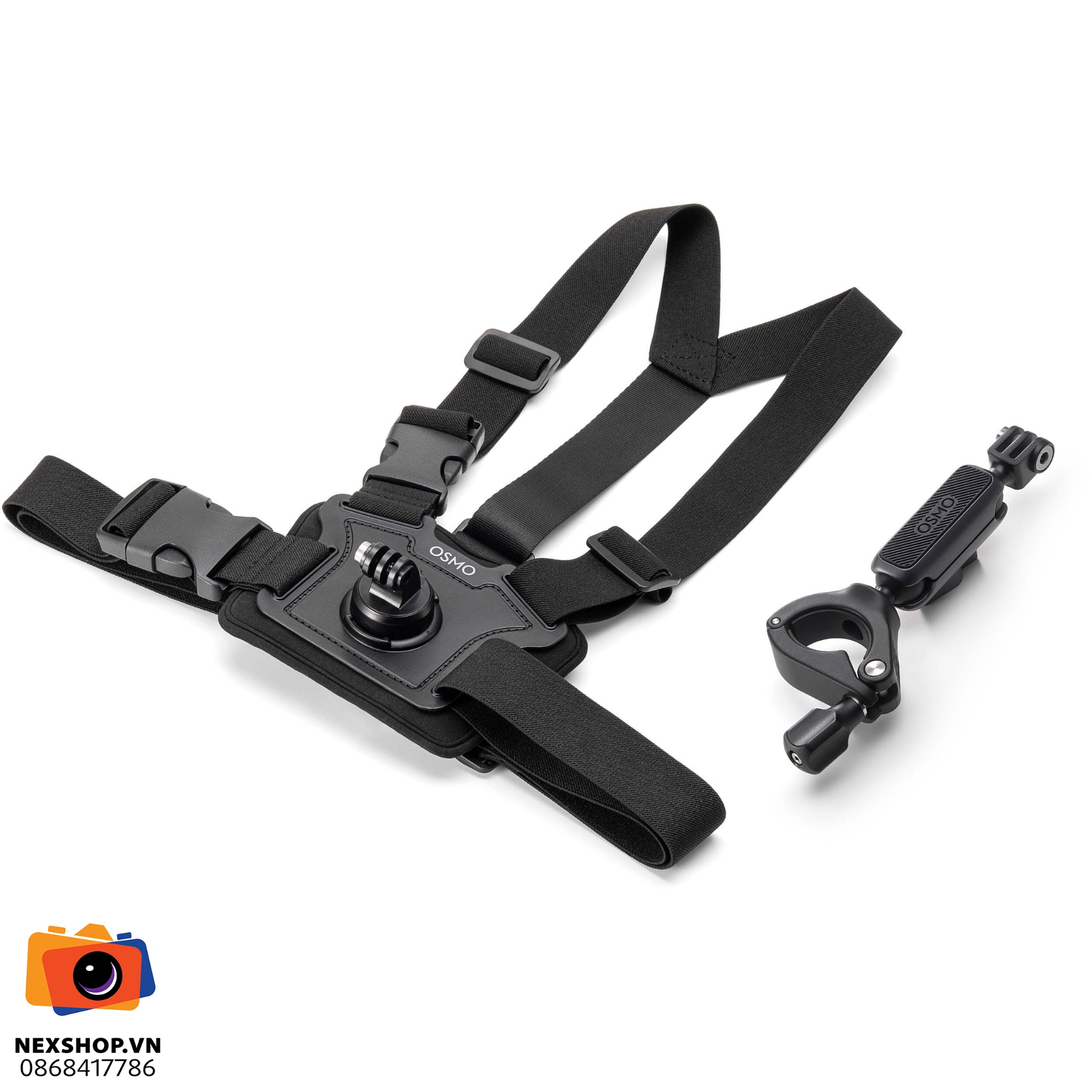 Dây đeo ngực dùng gắn máy quay DJI Osmo Action Biking Accessory