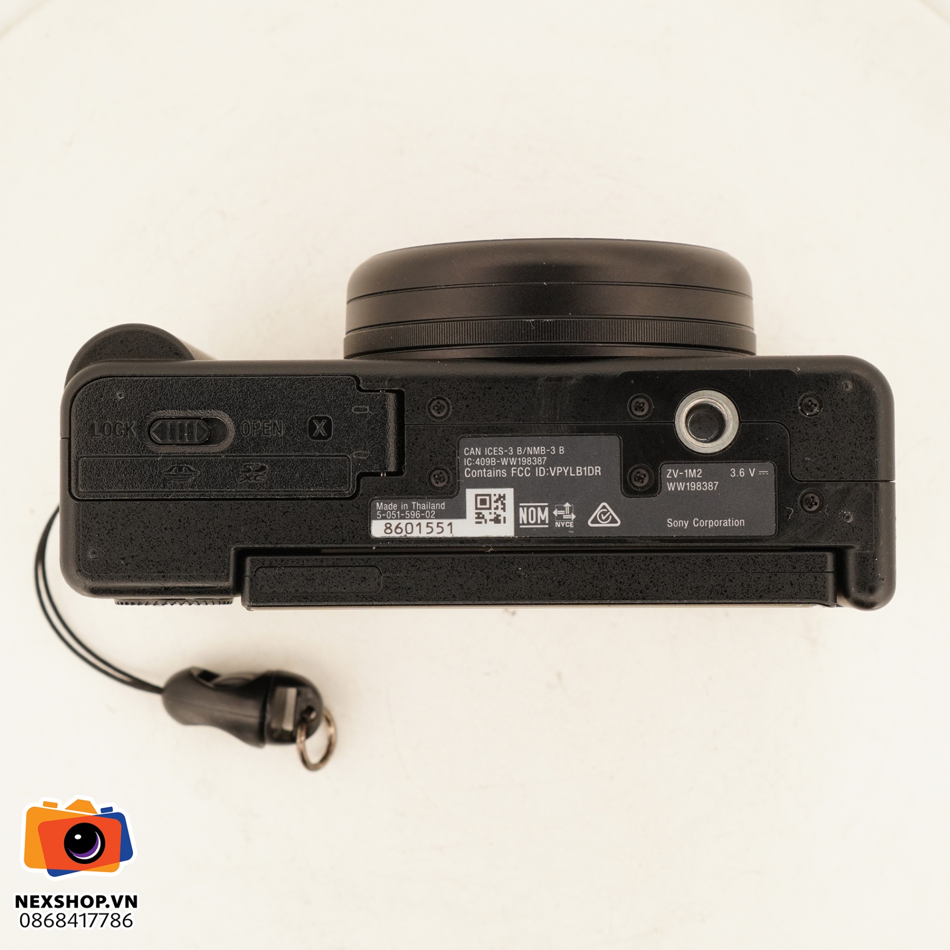 Máy ảnh kỹ thuật số Sony ZV1 II + Báng GP-VPT2BT Màu đen | Used | Chính hãng