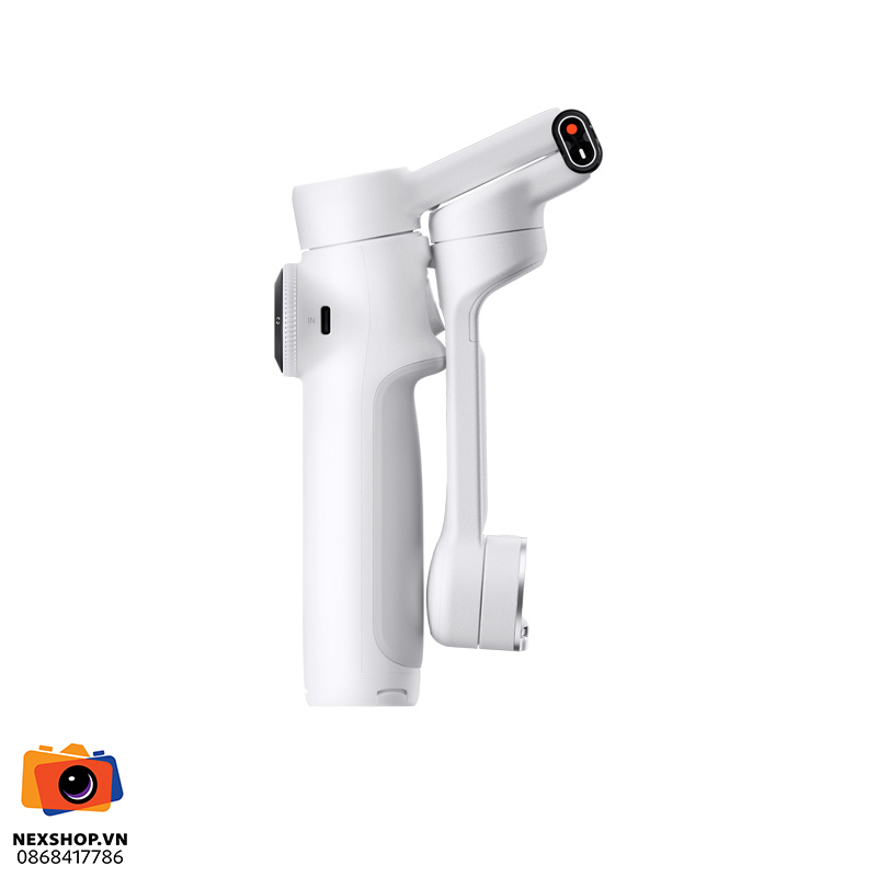 Insta360 Flow 2 Standard Bundle | Summit White | Chính hãng - mặt sau và phụ kiện đi kèm