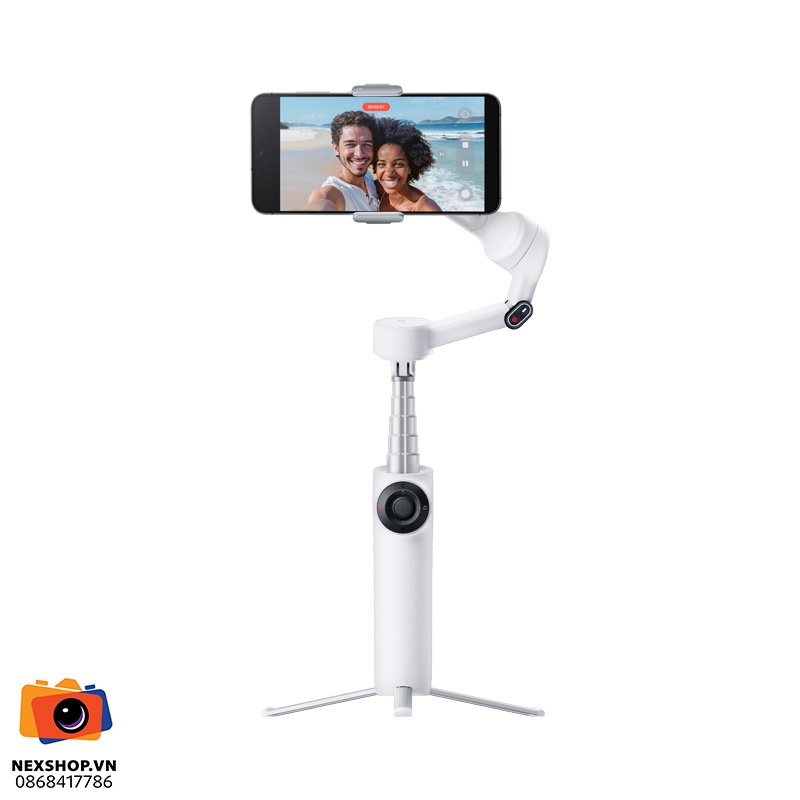 Insta360 Flow 2 Standard Bundle | Summit White | Chính hãng
