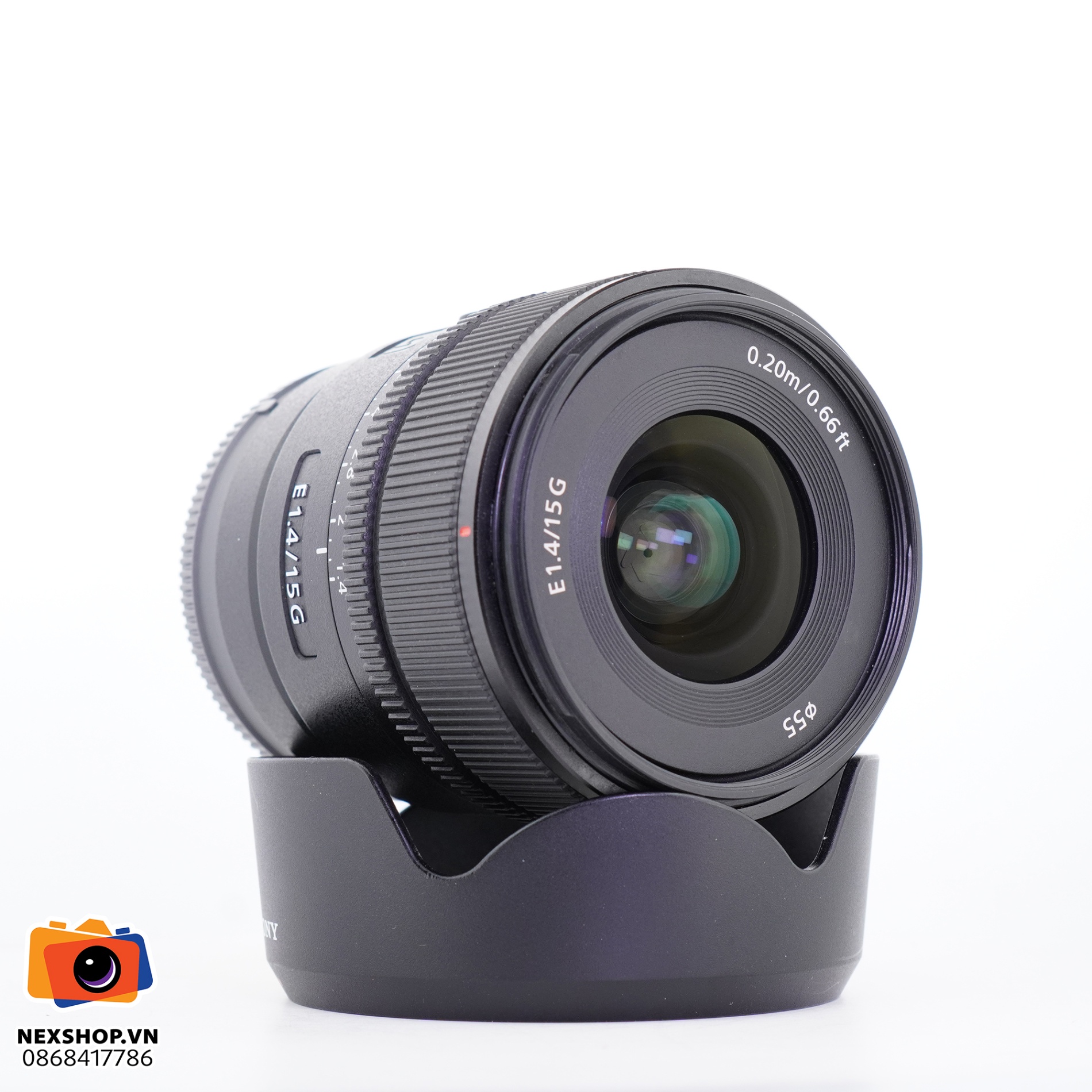 Sony E 15mm F1.4 | Like New | Hàng Chính hãng