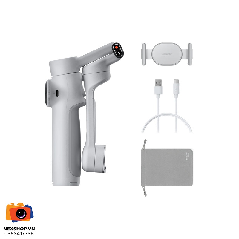 Insta360 Flow 2 Standard Bundle | Stone Grey | Chính hãng - khả năng kết nối thiết bị