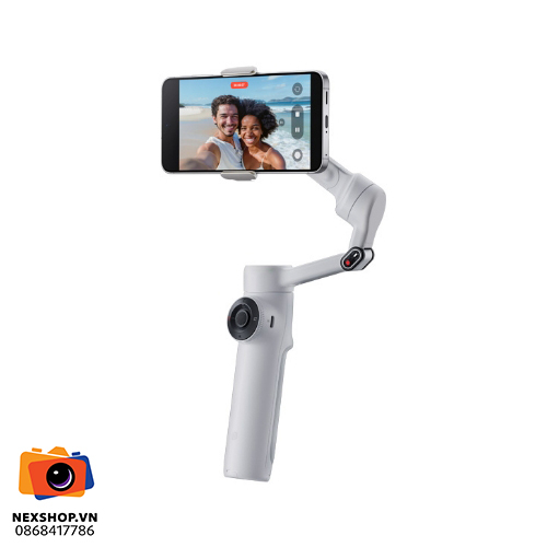 Insta360 Flow 2 AI Tracker Bundle | Stone Grey | Chính hãng
