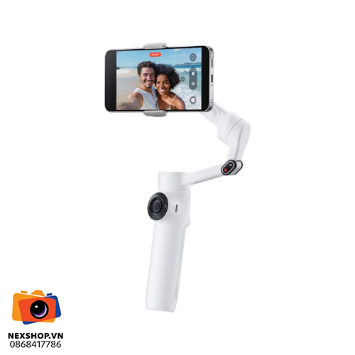 Insta360 Flow 2 AI Tracker Bundle | Summit White | Chính hãng