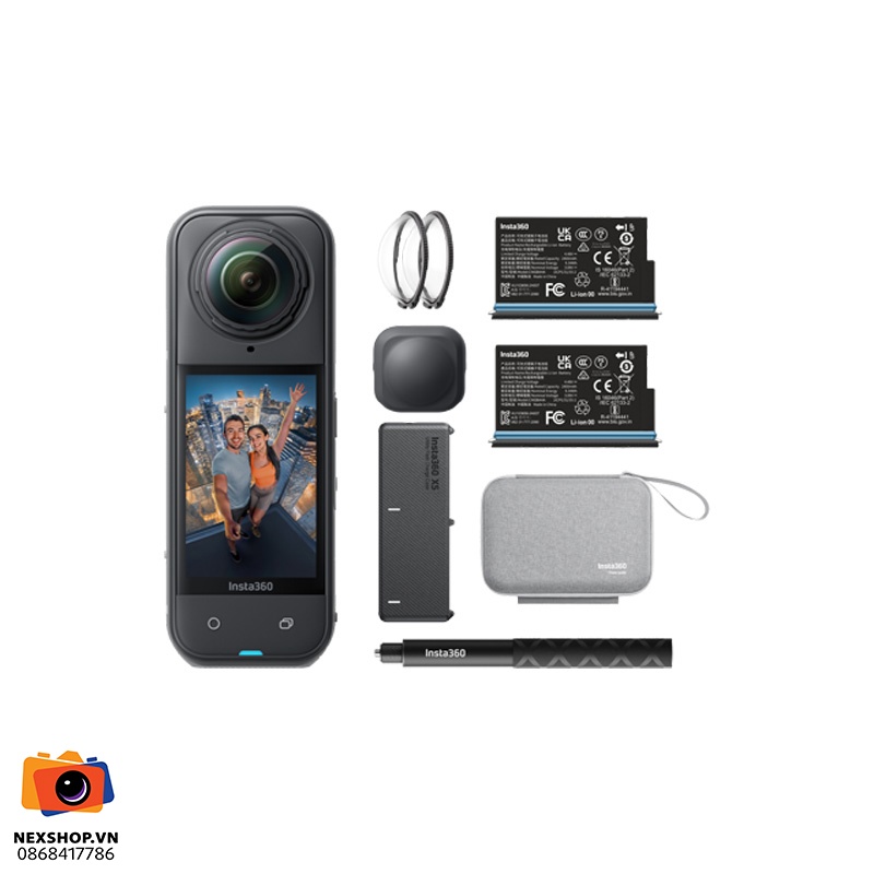 Insta360 X5 Essentials Bundle | Black | Chính hãng