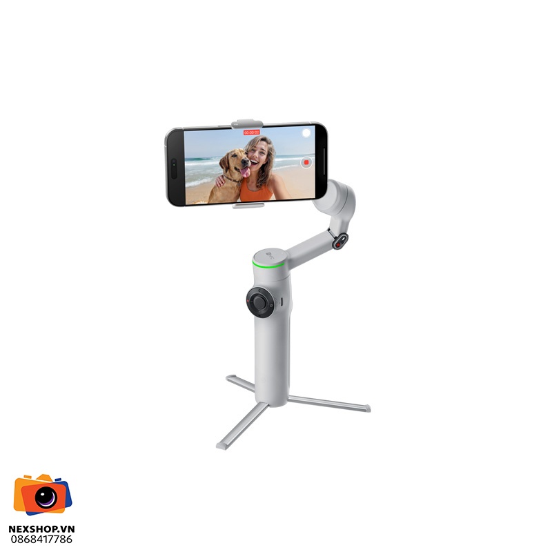 Insta360 Flow 2 Pro Standard Bundle | Stone Grey | Chính hãng - cấu hình hộp sạc