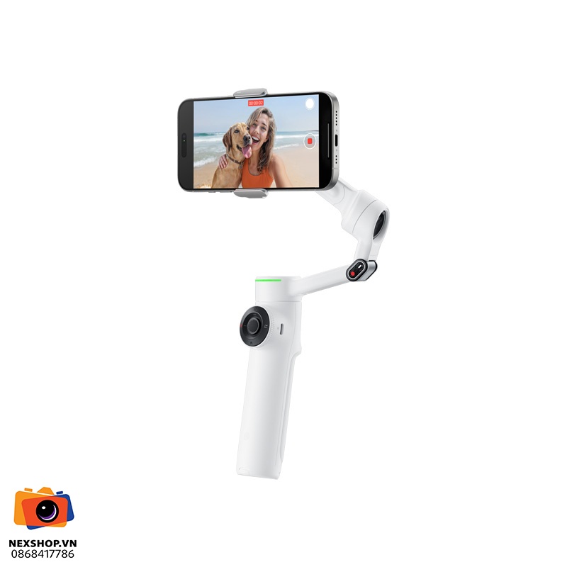 Insta360 Flow 2 Pro Standard Bundle | Summit White | Chính hãng