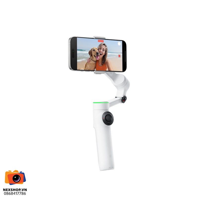 Insta360 Flow 2 Pro Standard Bundle | Summit White | Chính hãng