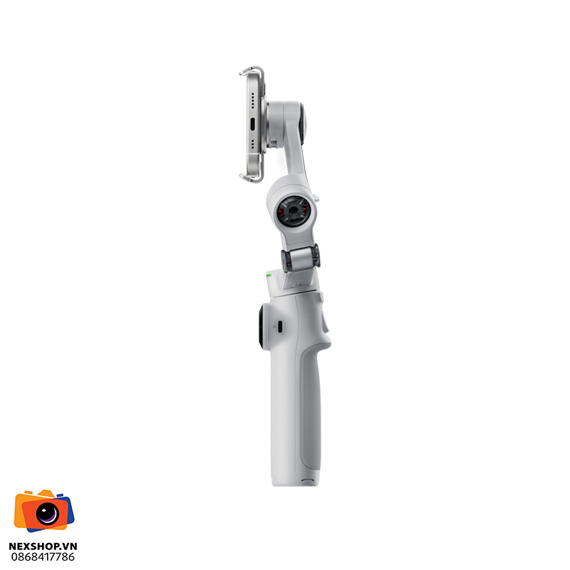 Insta360 Flow 2 Pro Standard Bundle | Stone Grey | Chính hãng - mặt sau và phụ kiện đi kèm