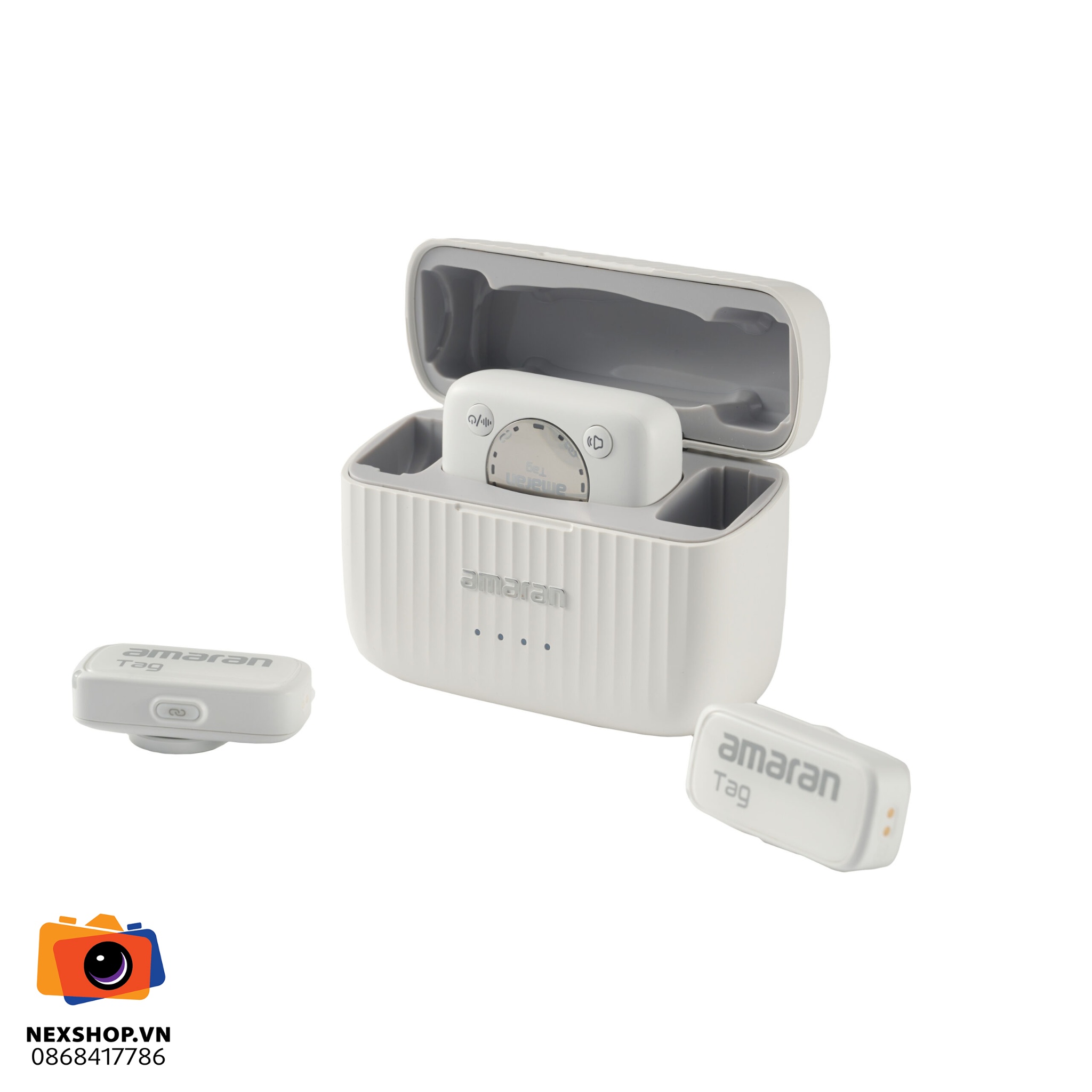 Micro Amaran Tag | Lightning | Trắng | Chính hãng - thiết kế và phụ kiện