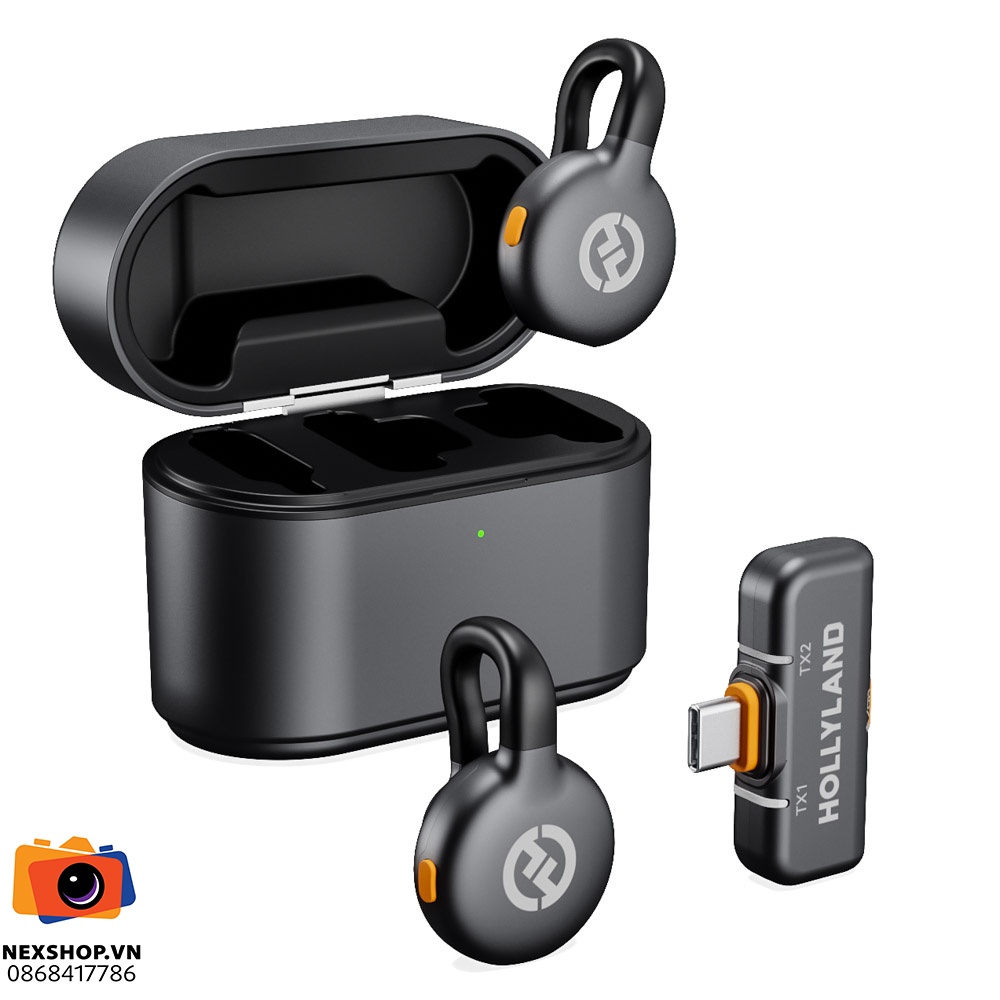 Micro Hollyland LARK M2S (USB-C Plug) Space Gray | Chính hãng