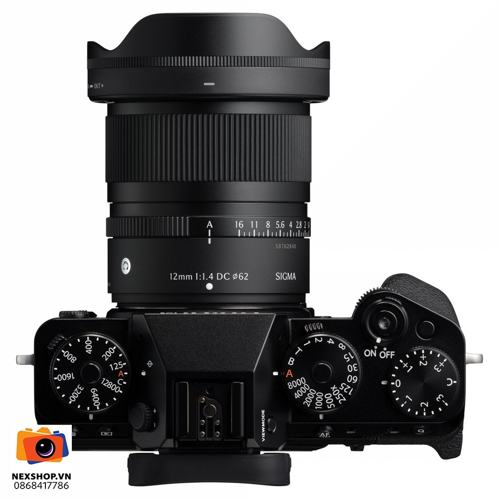 Ống kính Sigma 12mm F1.4 DC Contemporary ngàm Fujifilm X | Chính hãng