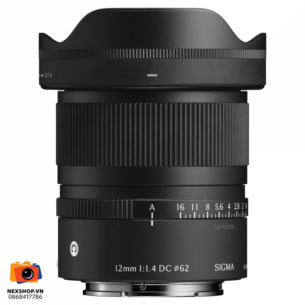 Ống kính Sigma 12mm F1.4 DC Contemporary ngàm Sony E | Chính hãng