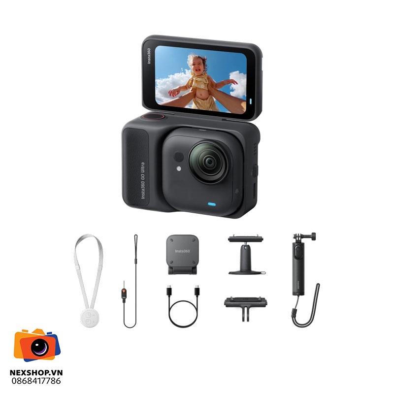 Insta360 GO Ultra Creator Combo | Midnight Black | Chính hãng