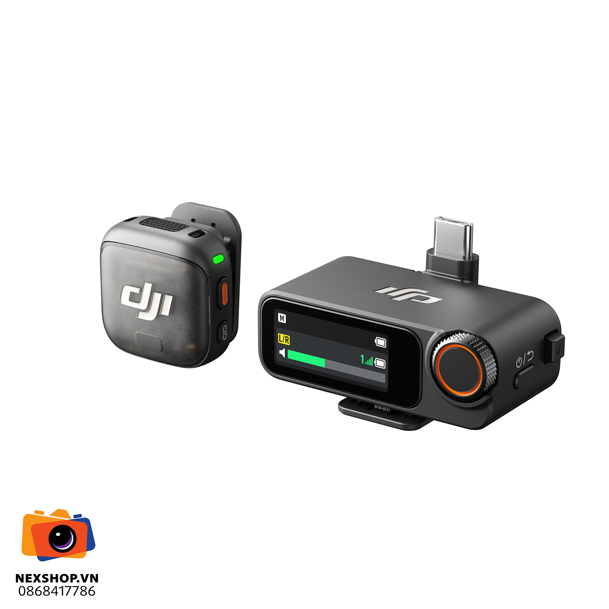 DJI Mic 3 (1 TX + 1 RX) | Hàng chính hãng