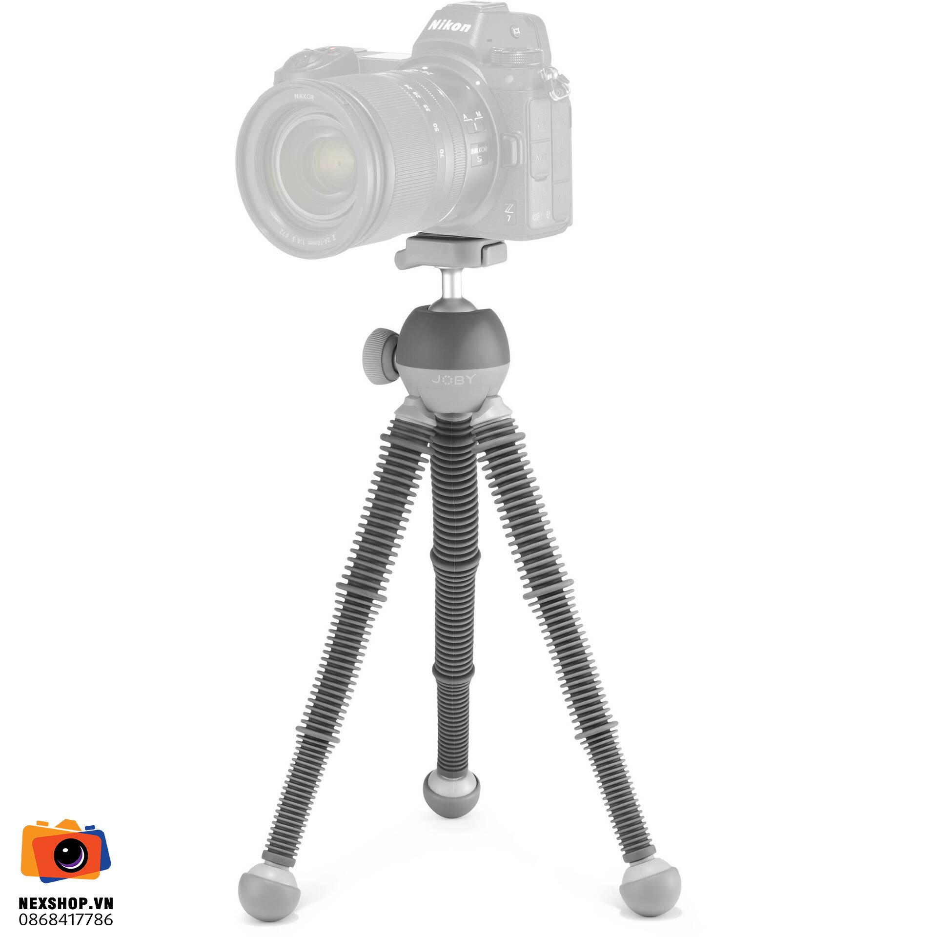 Chân máy ảnh Joby Podzilla Flexible Large | Chính hãng