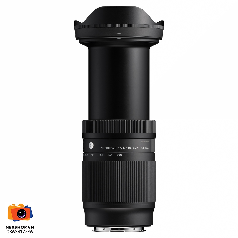 Ống kính Sigma 20-200mm F3.5-6.3 DG Contemporary for Sony E | Chính hãng