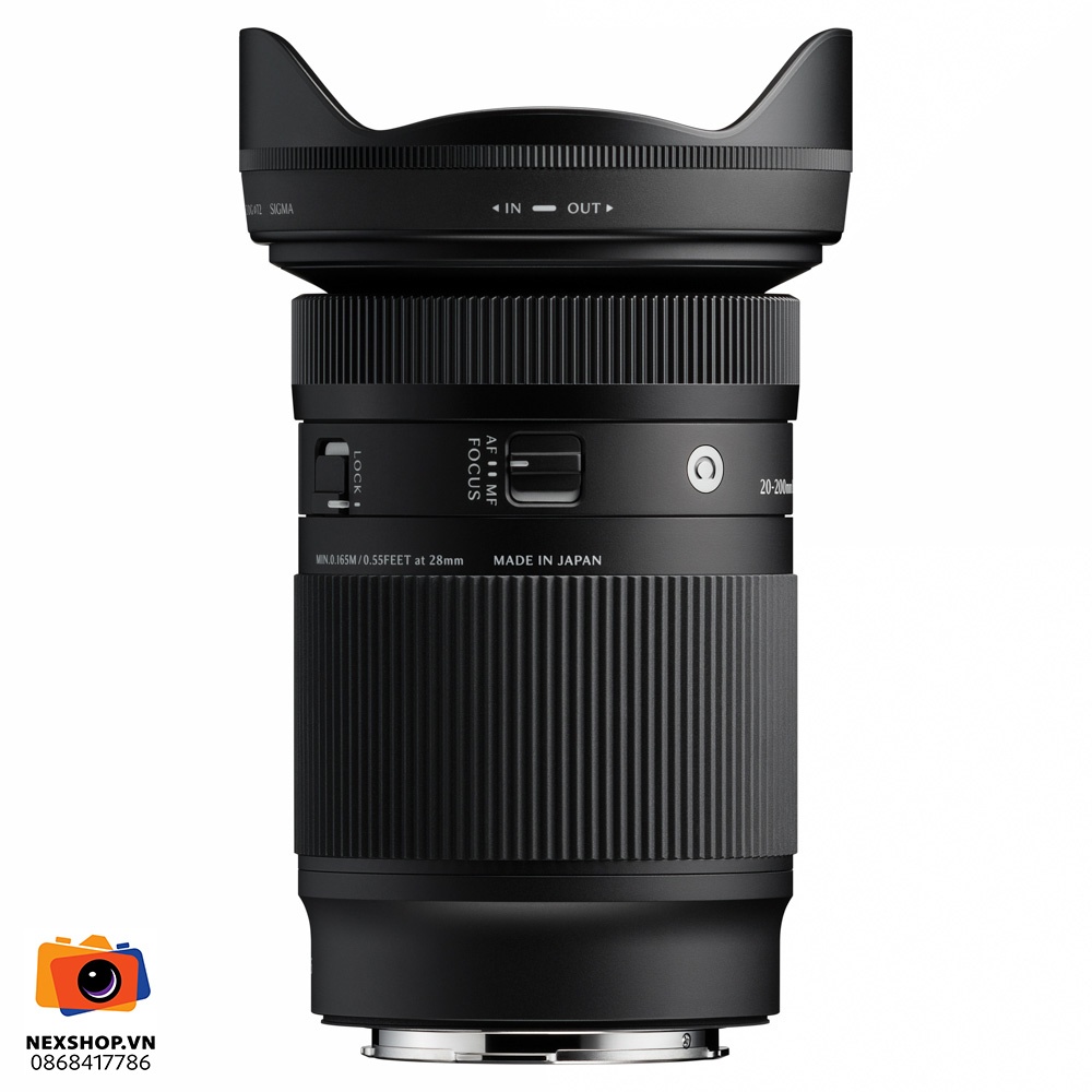 Ống kính Sigma 20-200mm F3.5-6.3 DG Contemporary ngàm L | Chính hãng