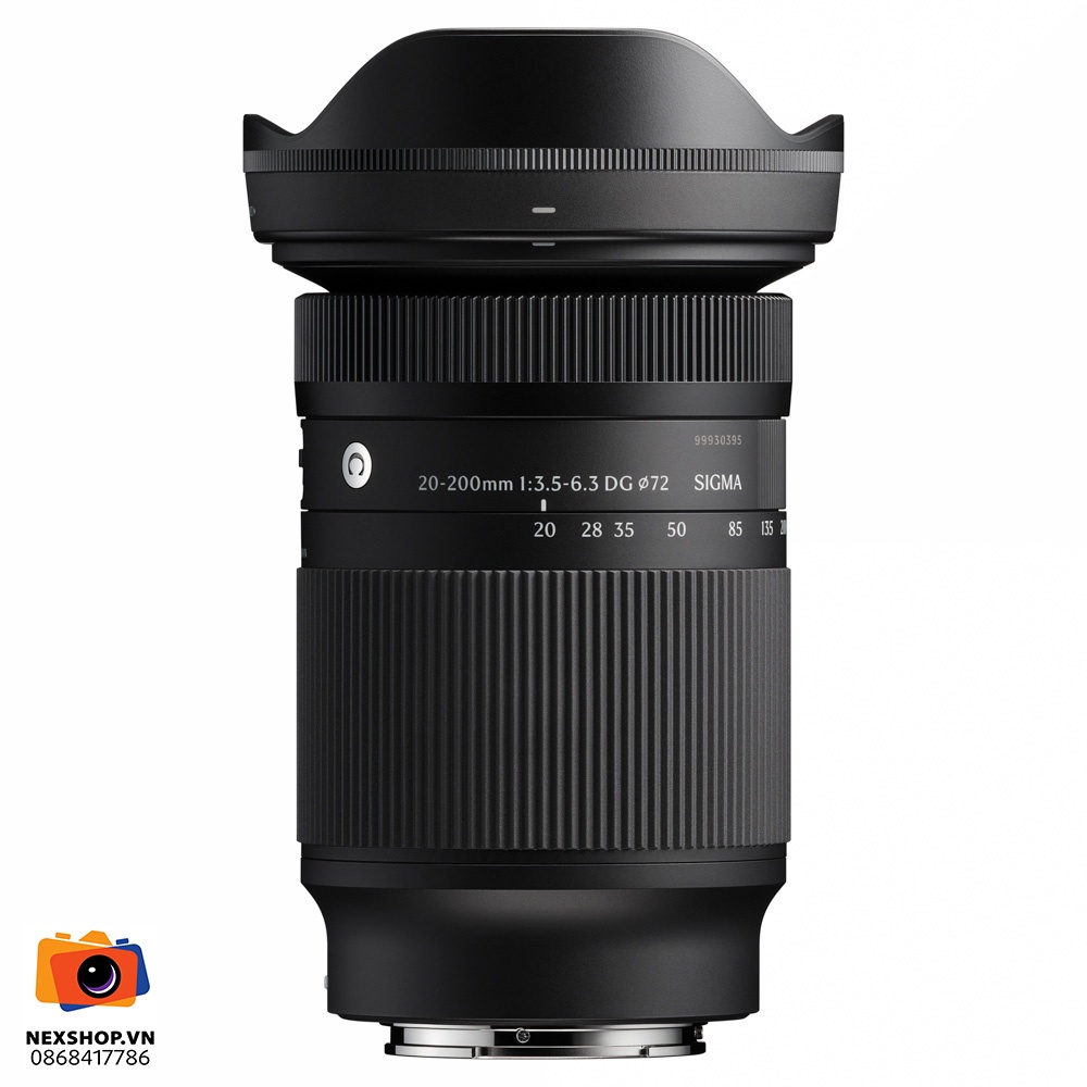 Ống kính Sigma 20-200mm F3.5-6.3 DG Contemporary for Sony E | Chính hãng