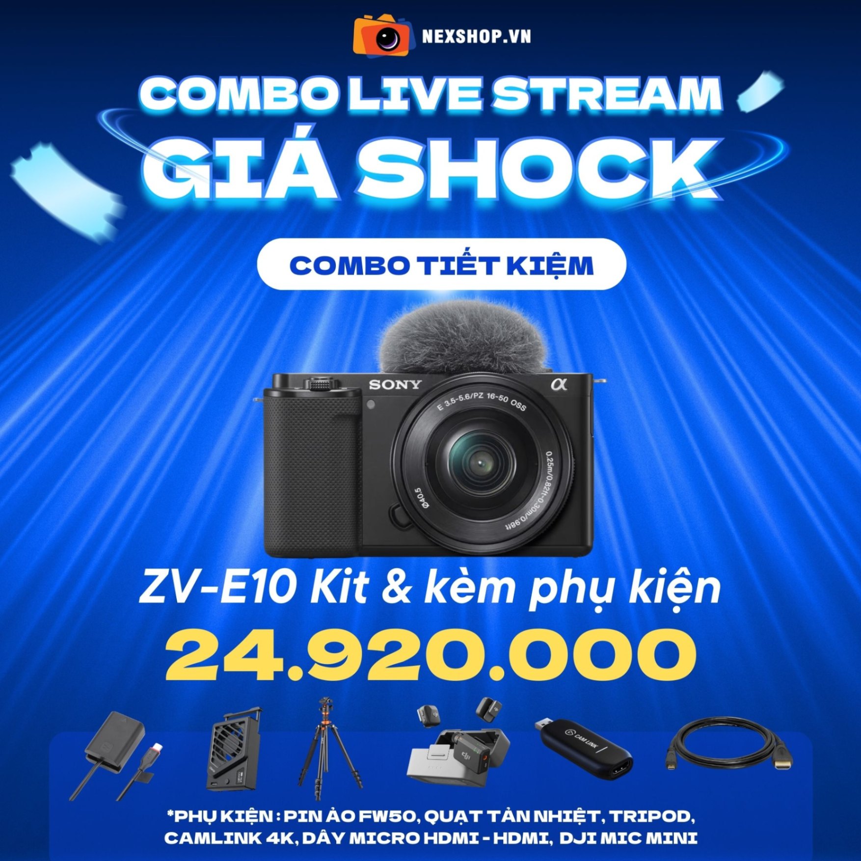 Combo Livestream TIẾT KIỆM
