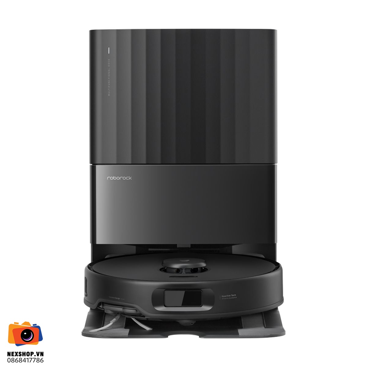 Robot hút bụi Roborock Qrevo Edge 5V1 | Đen | Chính hãng