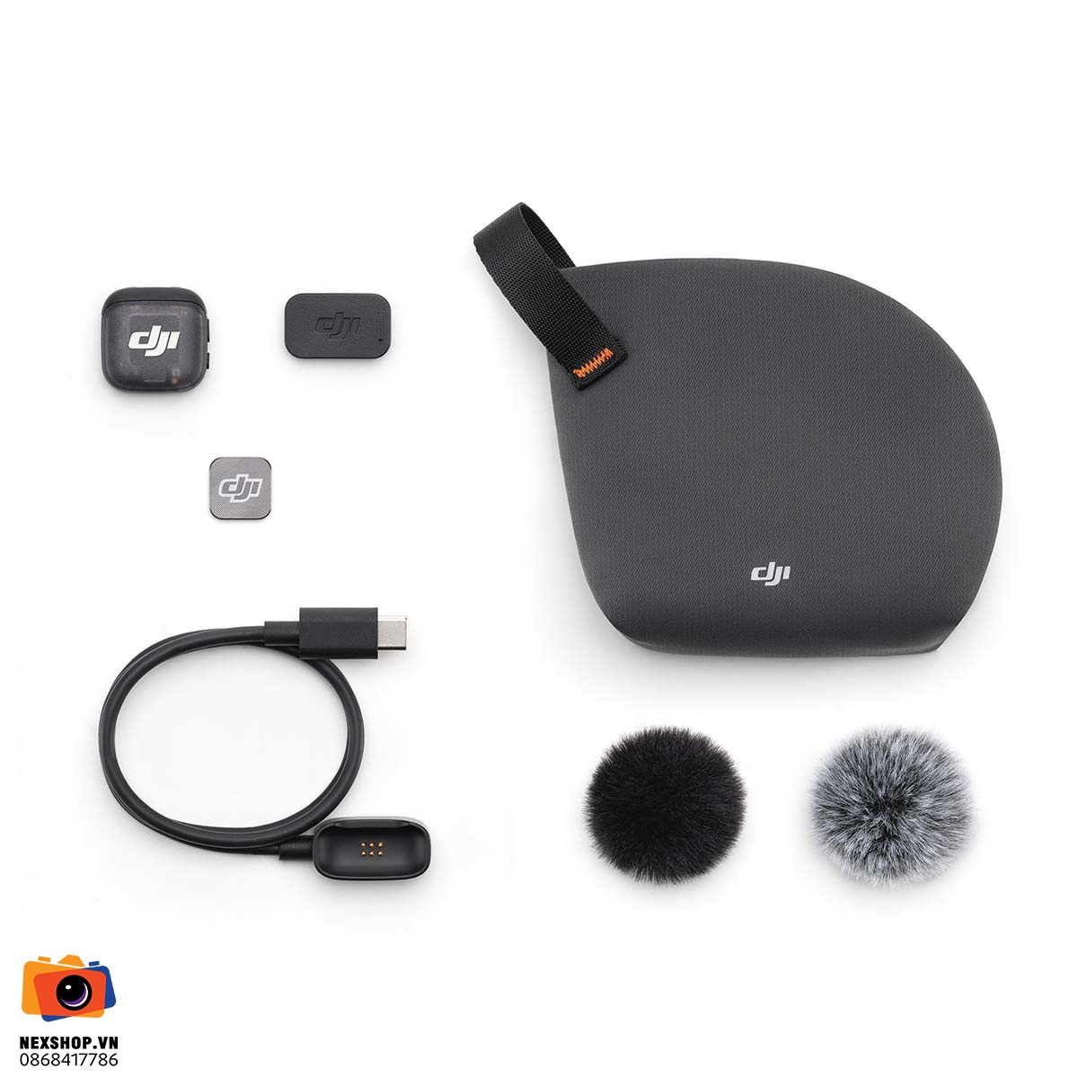 DJI Mic 3 Transmitter | Micro Chính Hãng, Chất Lượng Âm Thanh Sốn - thiết kế và phụ kiện
