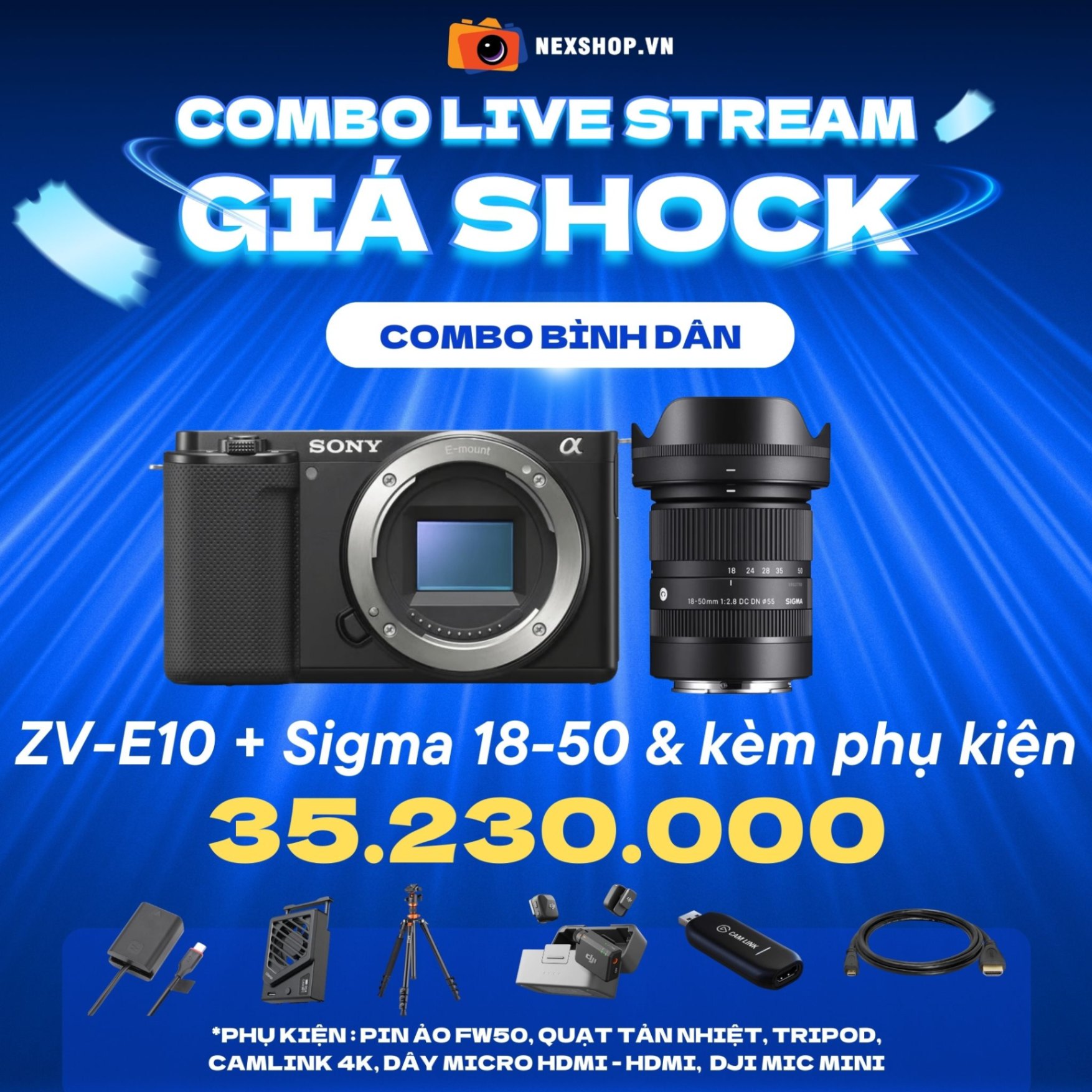 Combo Livestream BÌNH DÂN