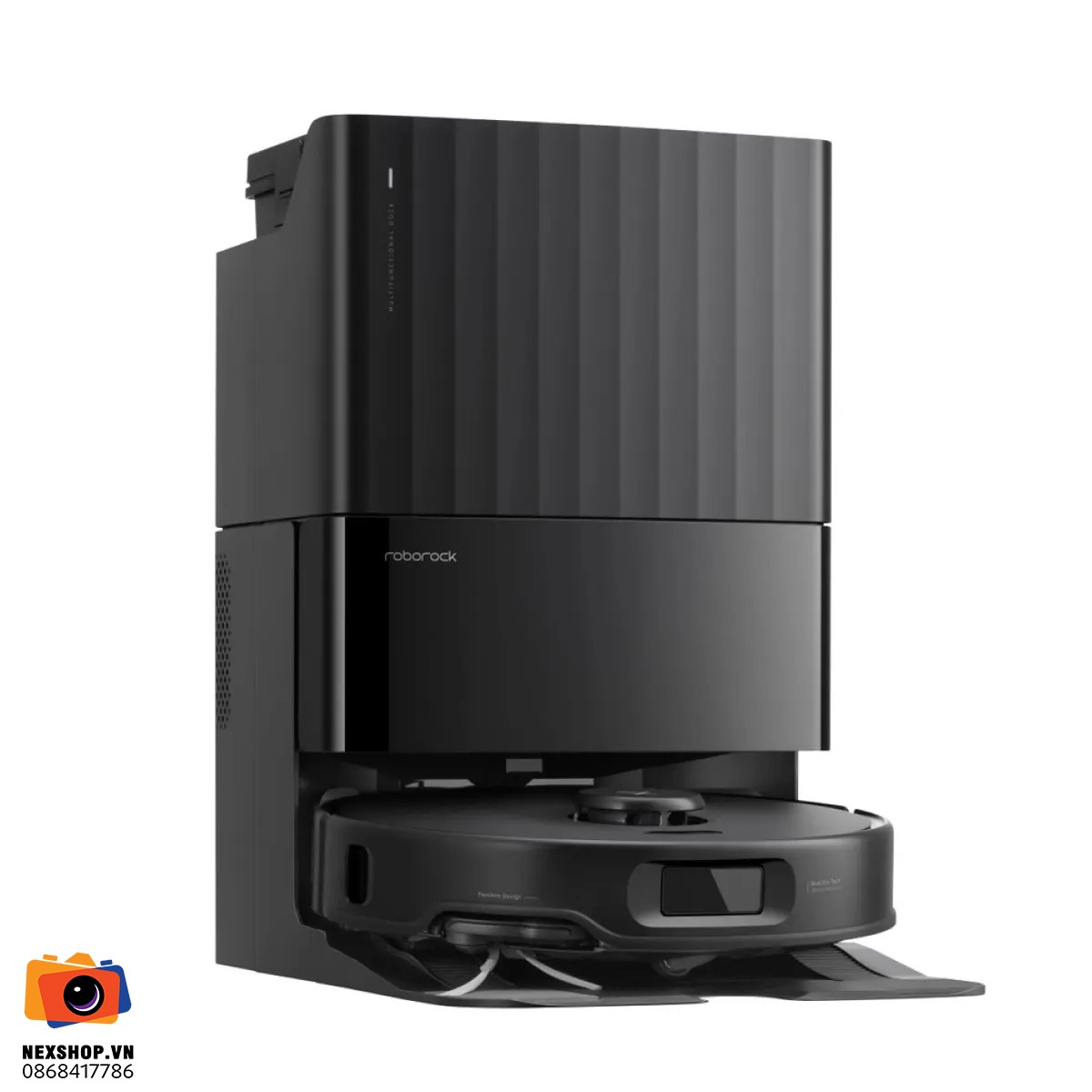 Robot hút bụi Roborock Qrevo Edge 5V1 | Đen | Chính hãng