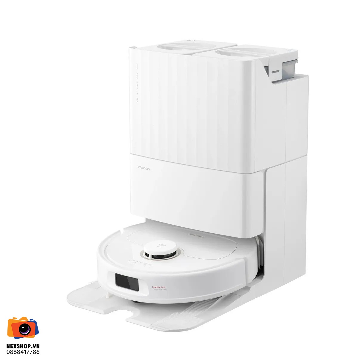 Robot hút bụi Roborock Qrevo C Pro | Trắng | Chính hãng